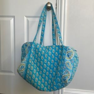 Vera Bradley Large Duffel Bermuda Blue